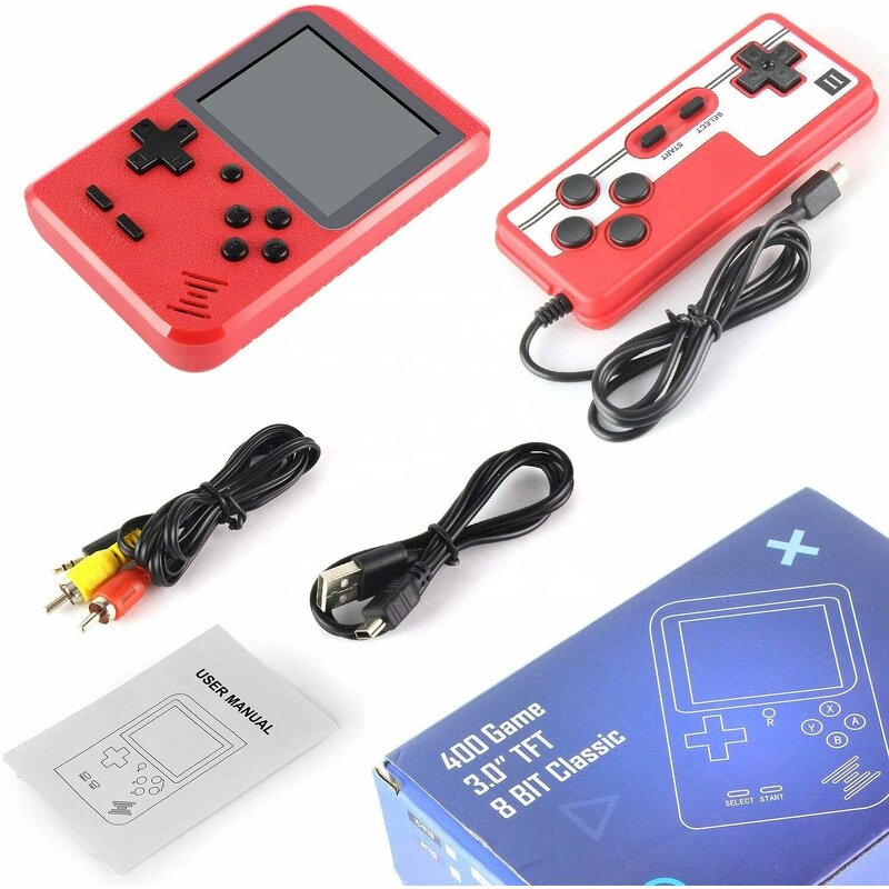Handheld Game Console Manufacturer - Super Game Box Retro Classic Mini Two-player 400 in 1