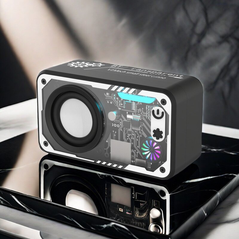 Portable Speaker Manufacturer - V1 Stylish Outdoor Mini RGB LED 500mAh Bass for 5.1 IPX8 Plastic