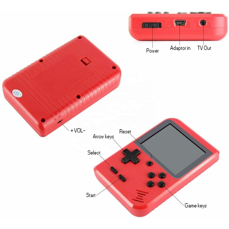 Handheld Game Console Manufacturer - Super Game Box Retro Classic Mini Two-player 400 in 1