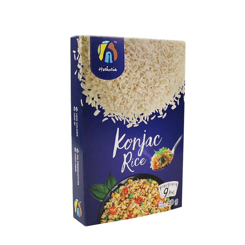 Konjac Rice Manufacturer - OEM 80g High Fiber Instant