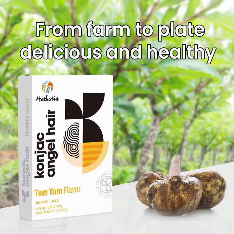 Instant Konjac Noodles Manufacturer - Vegan Kimchi 240g