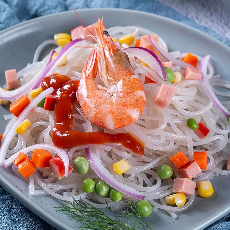 Dried Konjac Noodles Manufacturer - Low Fat High Fiber 80g