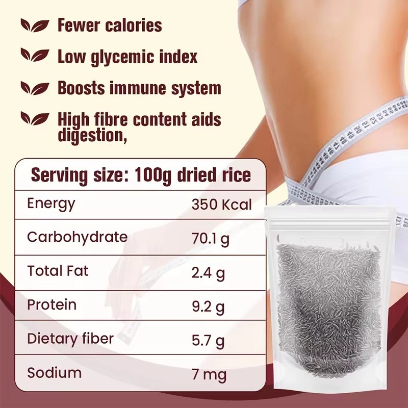 Red Konjac Rice Supplier - Bulk Health Instant Rice 80g