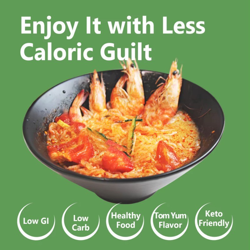 Instant Konjac Noodles Manufacturer - Vegan Kimchi 240g