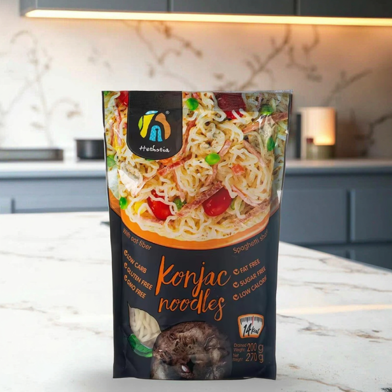 Konjac Pasta Factory - OEM Dietary Fiber Bagged 270g Weight Loss