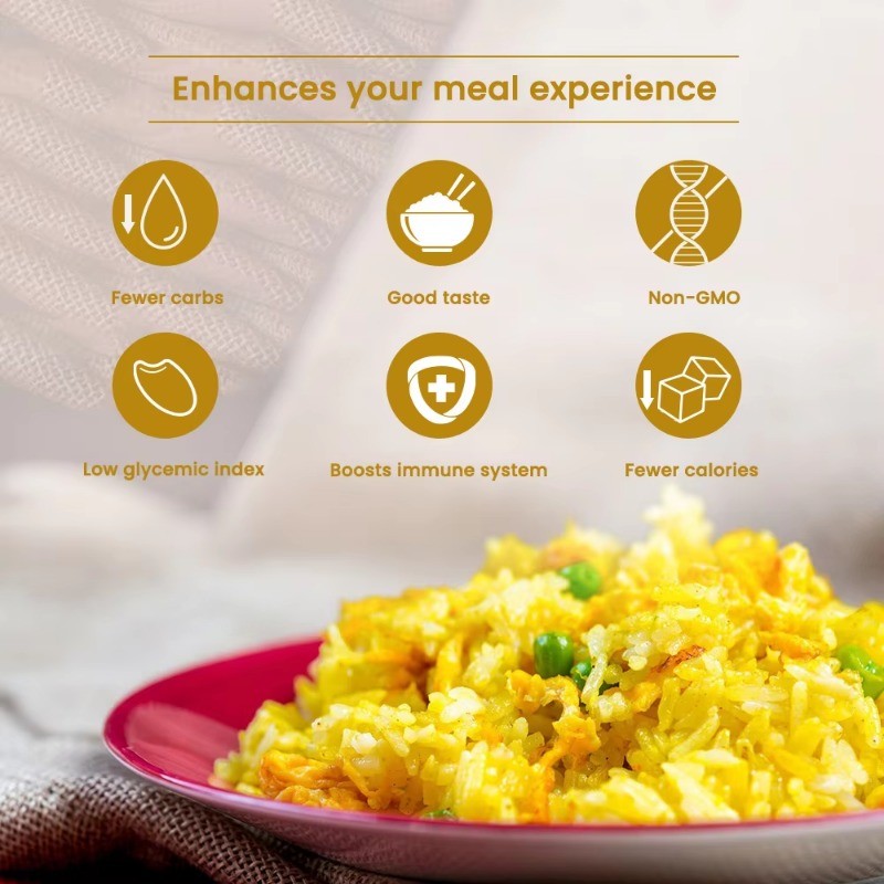 Konjac Corn Rice Manufacturer - Low GI 70 Calorie 80g