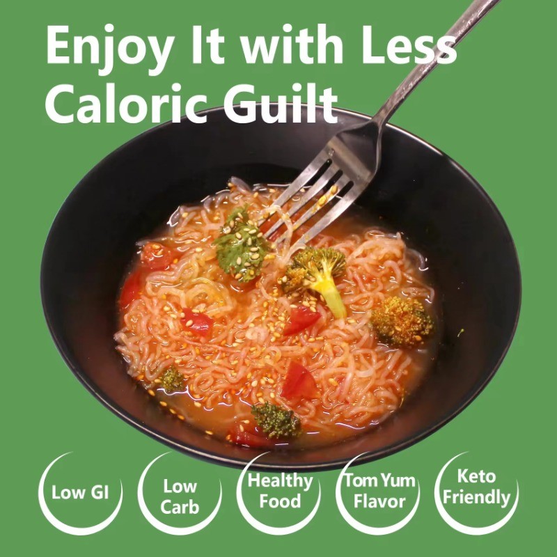 White Konjac Noodles Factory - Miso Flavor Health 240g