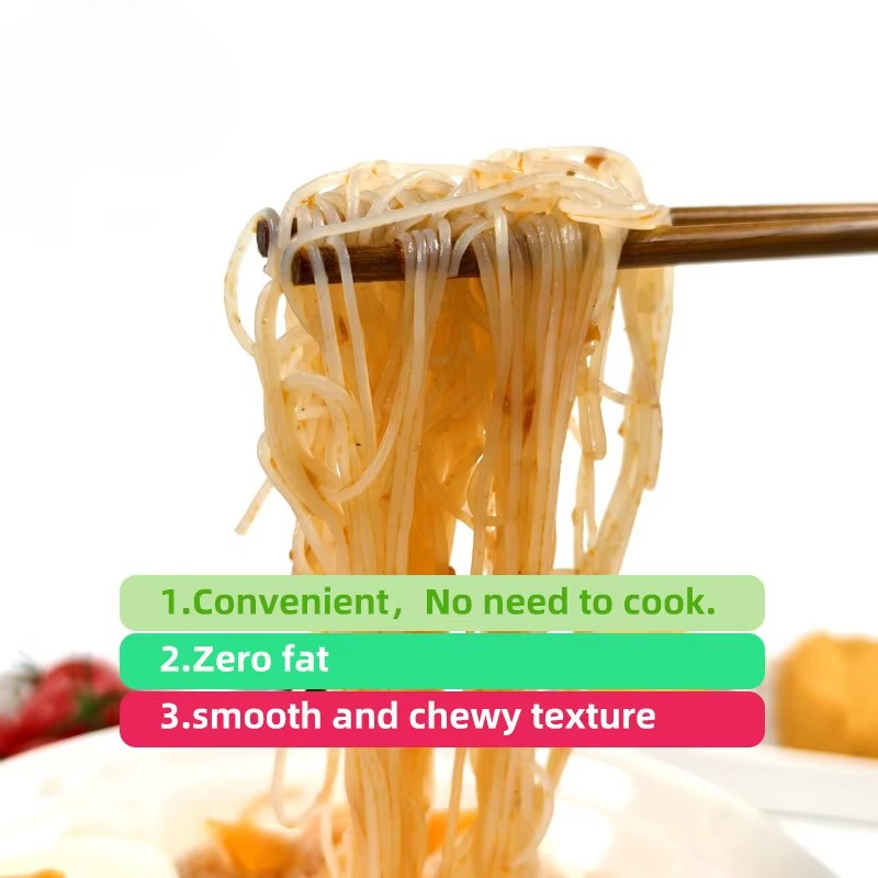 White Konjac Noodles Factory - High Protein Low Carb 60g