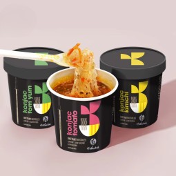 Tomato Konjac Cup Noodles Manufacturer - OEM Kosher 162g Bulk