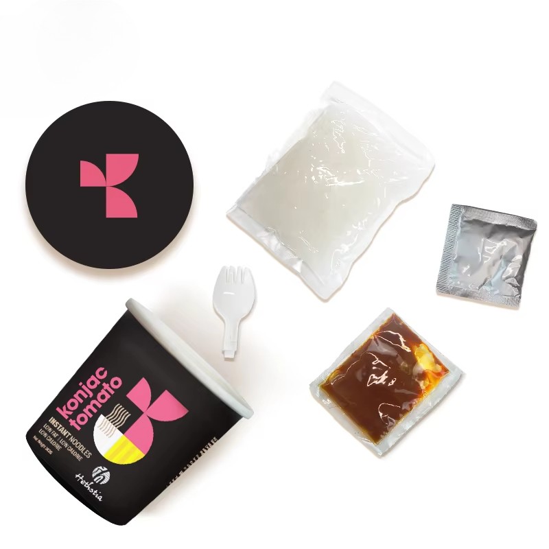 Konjac Wide Noodles Supplier - Gluten Free Fat Free 80g