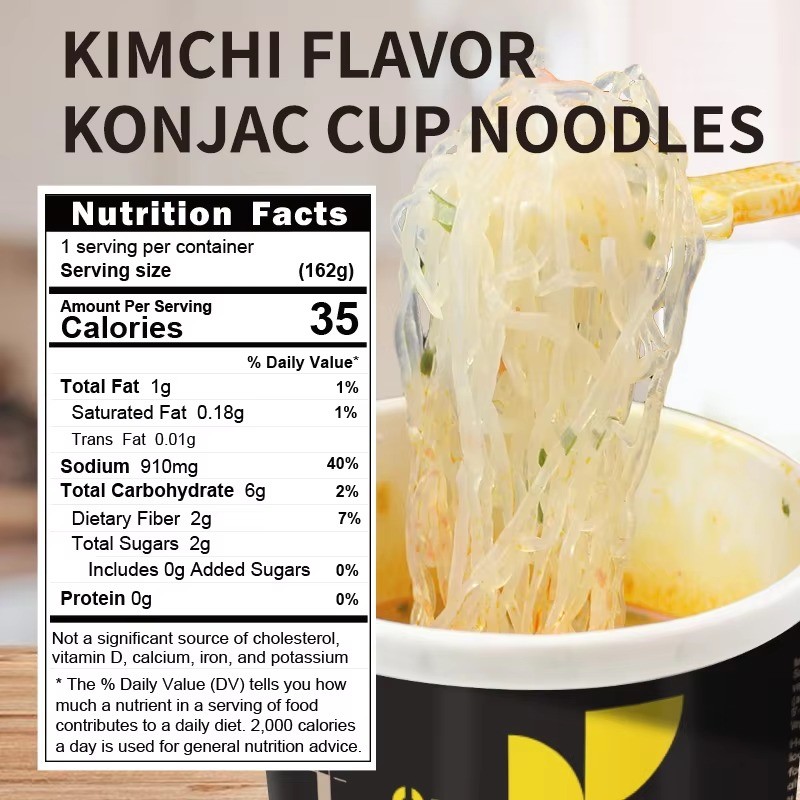 Tomato Konjac Noodles Supplier - Low Calorie Kosher 162g