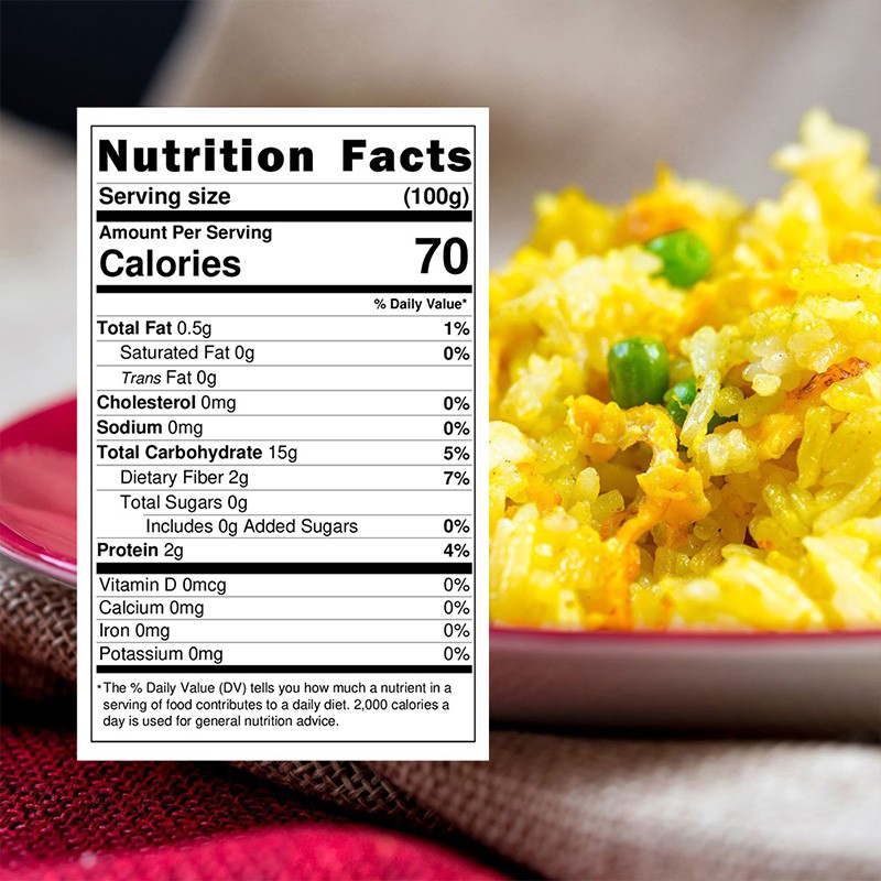 Organic Konjac Corn Rice Factory - Low Carb Sugar Free 80g