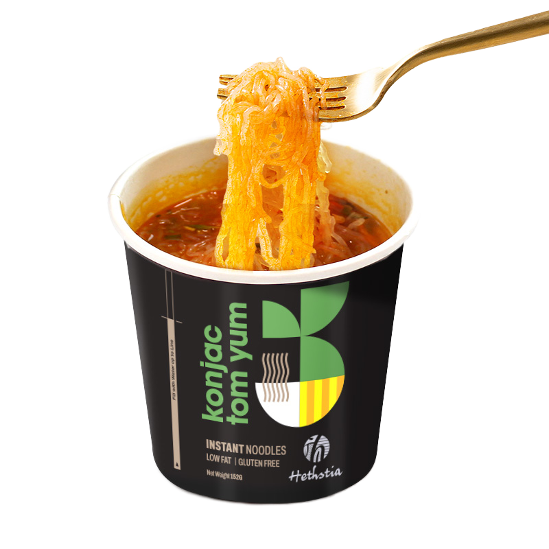 Konjac Cup Noodles Manufacturer - Thai Tom Yum Keto 162g