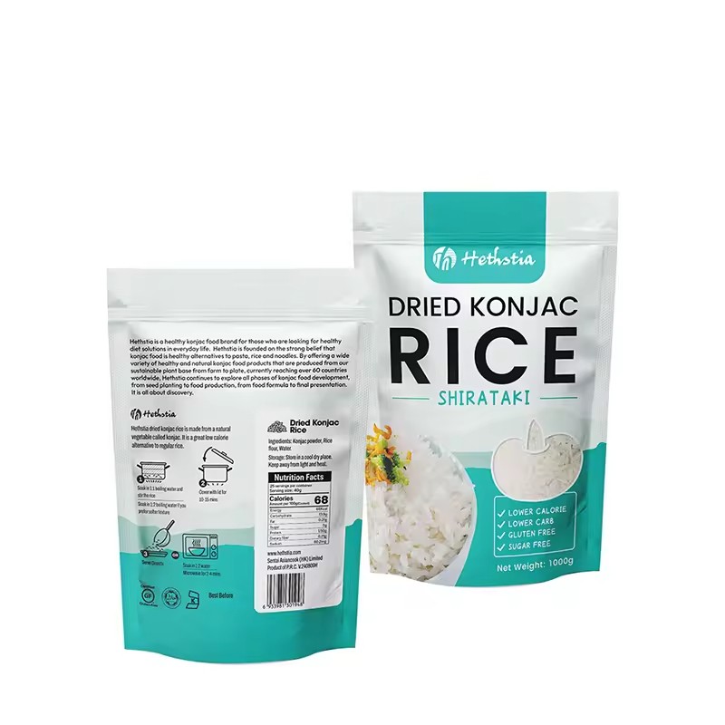 Instant Konjac Rice Supplier - Organic High Fiber Keto Wholesale