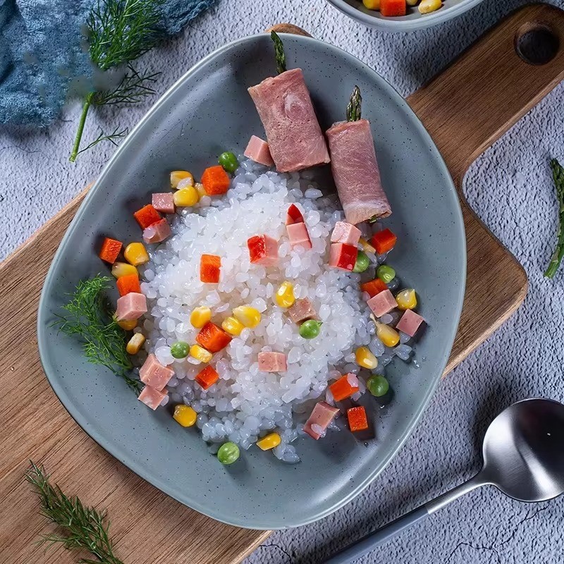 White Konjac Rice Supplier - Keto Friendly HALAL 270g