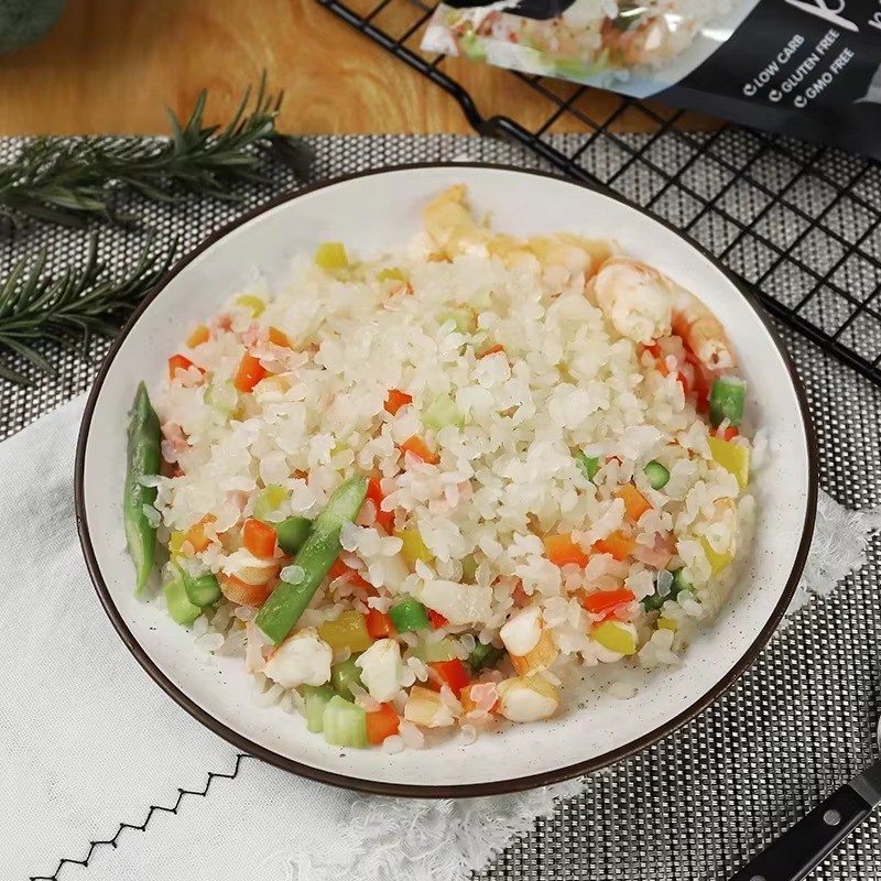 White Konjac Rice Manufacturer - Low Fat Low Carb 270g