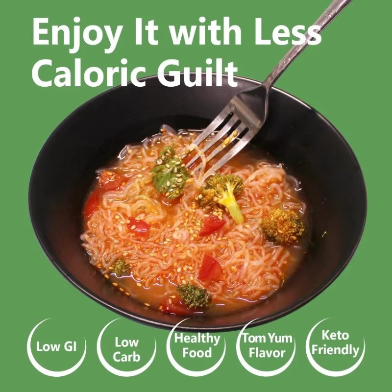 White Konjac Noodles Factory - Kimchi Flavor Keto 240g