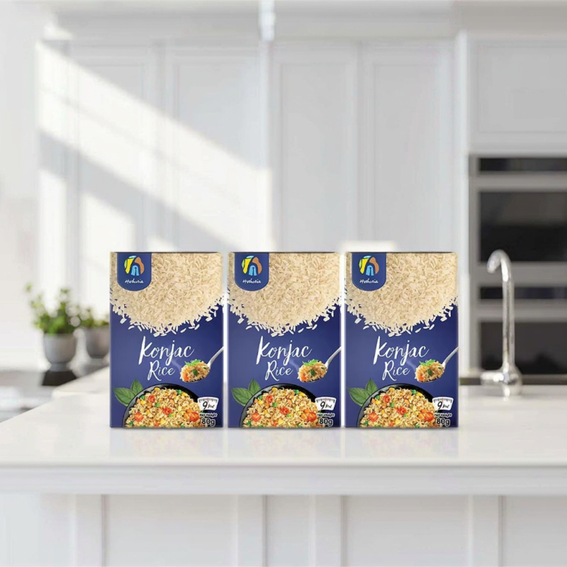 Konjac Rice Factory - Low Calorie High Fiber Vegan 80g