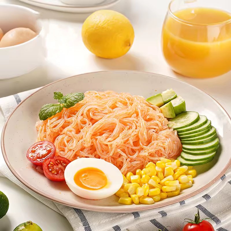 Dried Konjac Noodles Supplier - Sugar Free High Fiber 80g