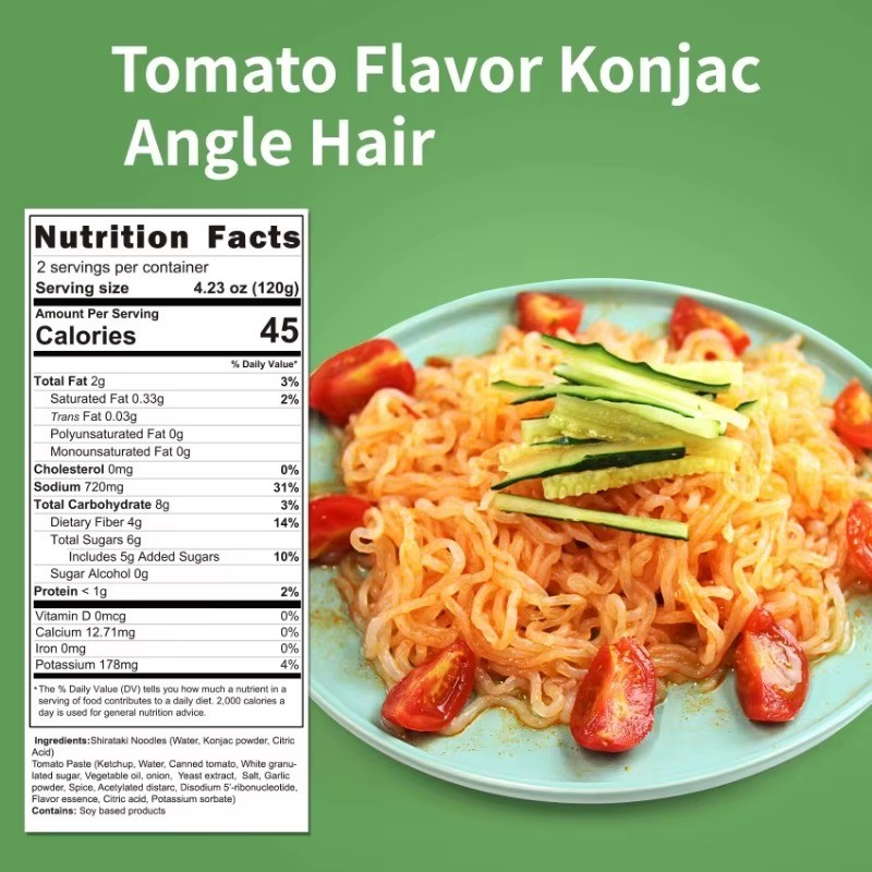 Konjac Noodles Factory - Kimchi Flavor OEM Export 162g