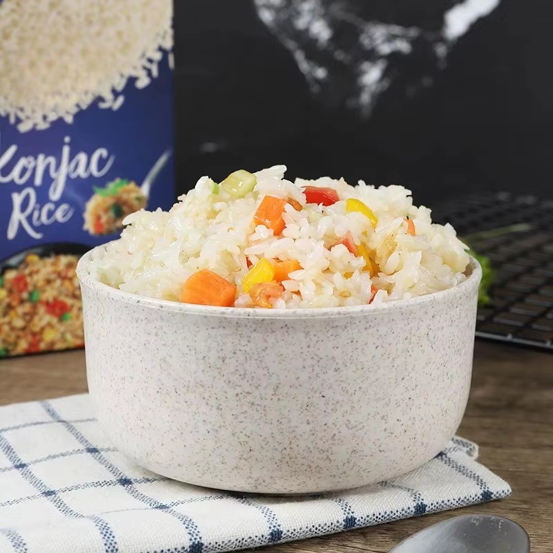 White Konjac Rice Supplier - Gluten Free Healthy Instant HALAL