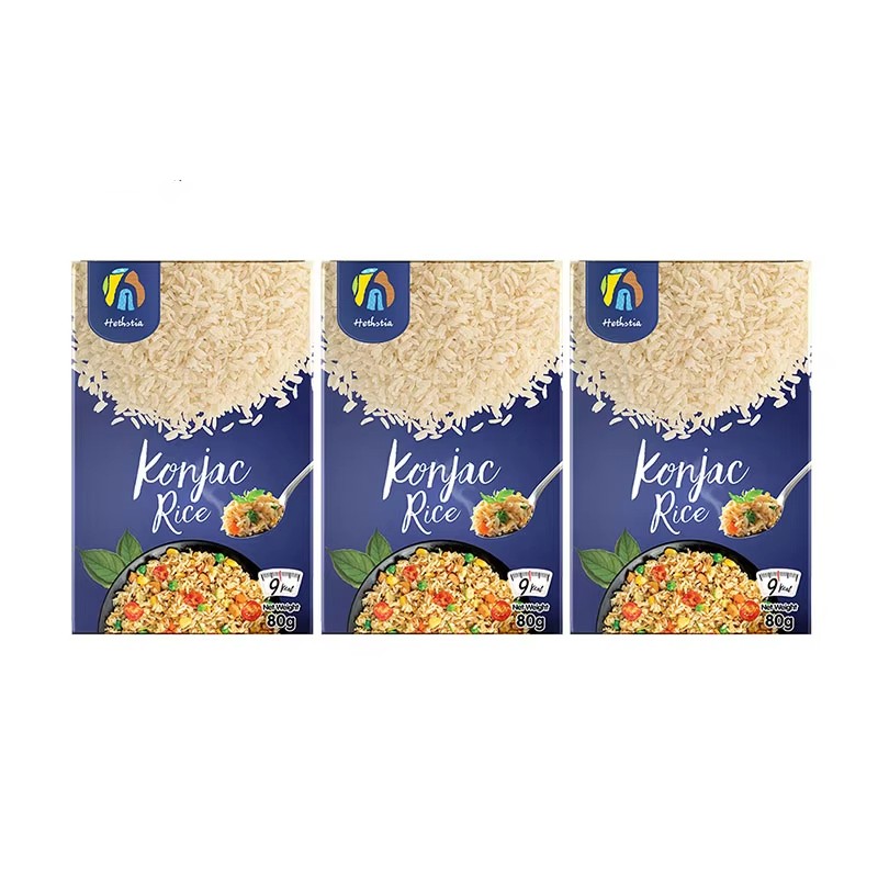 White Konjac Rice Manufacturer - SenTaiYuan 80g Diet Meal