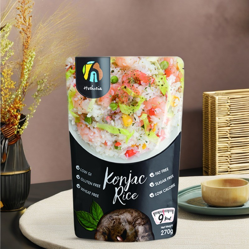 White Konjac Rice Manufacturer - Sugar Free Low Carb Bagged 270g