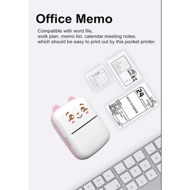 Portable Printer - A8C Original Print Head Handheld Wireless Web Printer