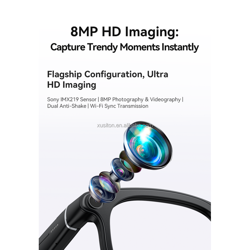 AI Glasses - X01 Ultra AI Translate Photochromic ChatGPT WiFi Call Camera