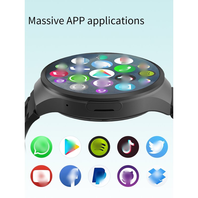 Smartwatch Manufacturer - OEM VP50 2025 4G HD Camera GPS Call Reminder HR