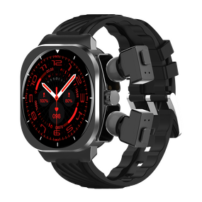 2-in-1 Smart Watch - OEM Z19 2025 Earphone BT Call Music HR Speaker