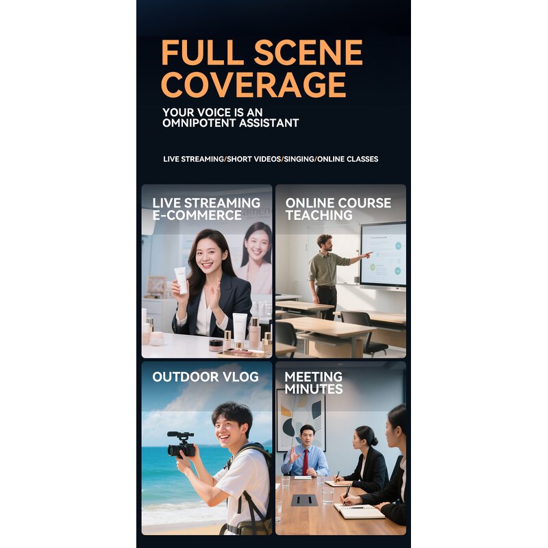 Lavalier Mic - OEM SX38 2.4G One Click Type C Low Latency Noise