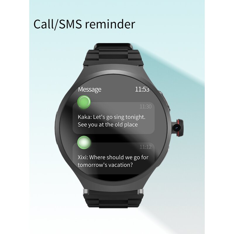 Smartwatch Manufacturer - OEM VP50 2025 4G HD Camera GPS Call Reminder HR