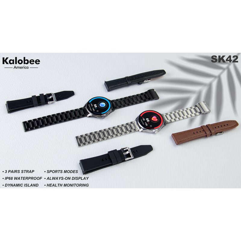 Smartwatch Manufacturer - OEM SK42 2025 AMOLED IP68 SOS AI ChatGPT Multi-Sport