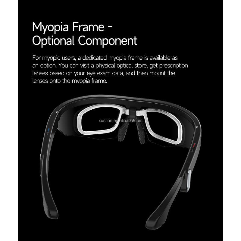 AI Glasses - W640 Cycling Camera Chat GPT Skiing Translation AI Smart