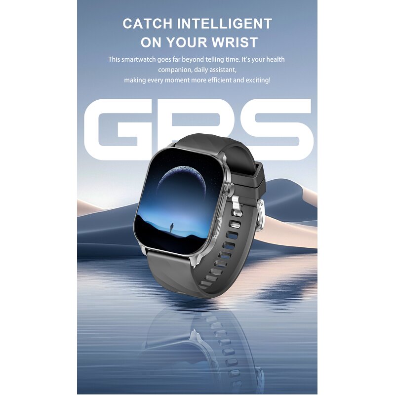 Smartwatch Manufacturer - OEM LC211 HR Sleep 1ATM Multiple Sports GPS Track