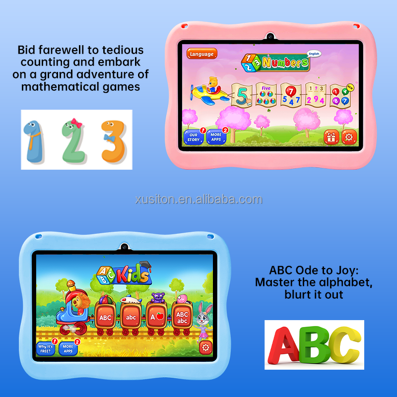 Kids Tablet - OEM Npad712 2025 7" 1+128GB WiFi GSM Android 15.0