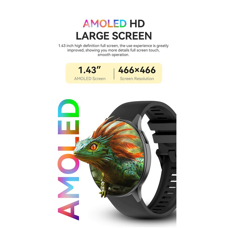 Smart Watch Manufacturer - OEM VS41 PRO AMOLED BT Call Music BP Sport Watch