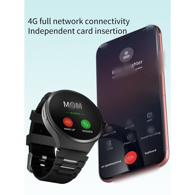 Smartwatch Manufacturer - OEM VP50 2025 4G HD Camera GPS Call Reminder HR