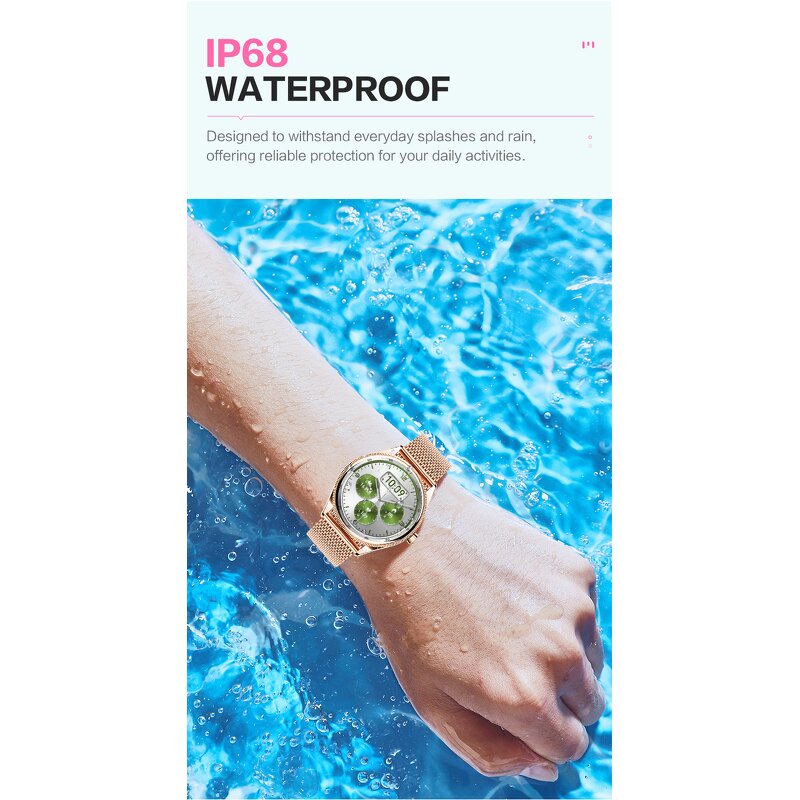 Smart Watch Manufacturer - OEM VL60 Pro Women BT Call BP IP68 Day Health Companion