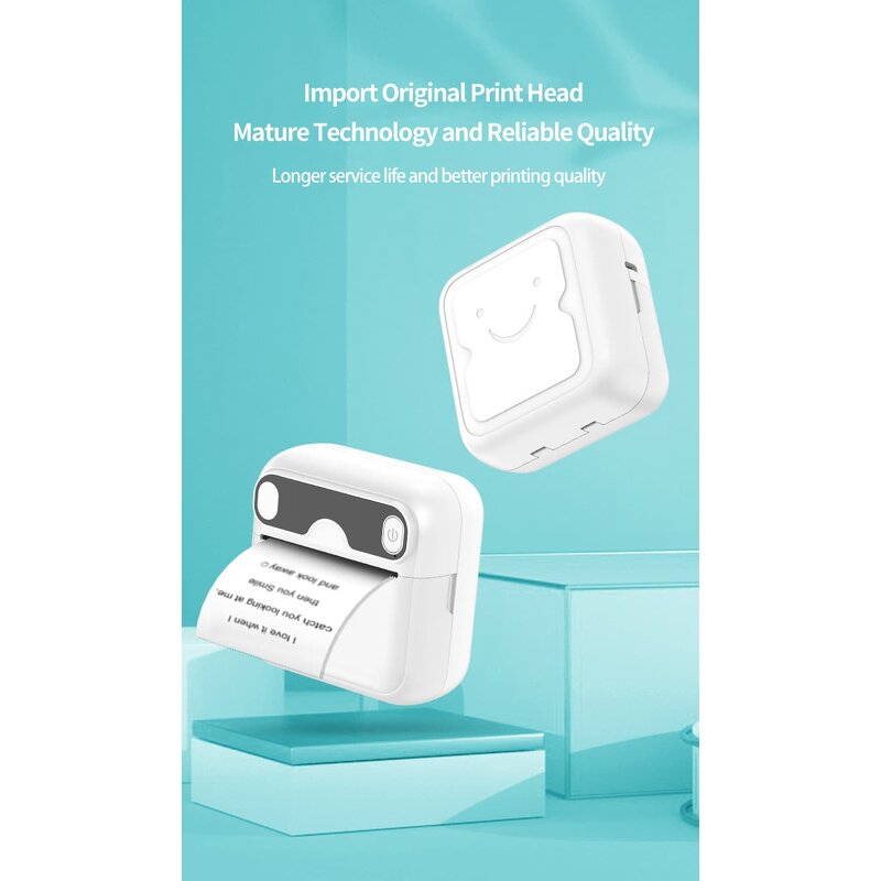 Thermal Printer - A32 Mini BT Photo Sticker Pocket Inkless Receipt