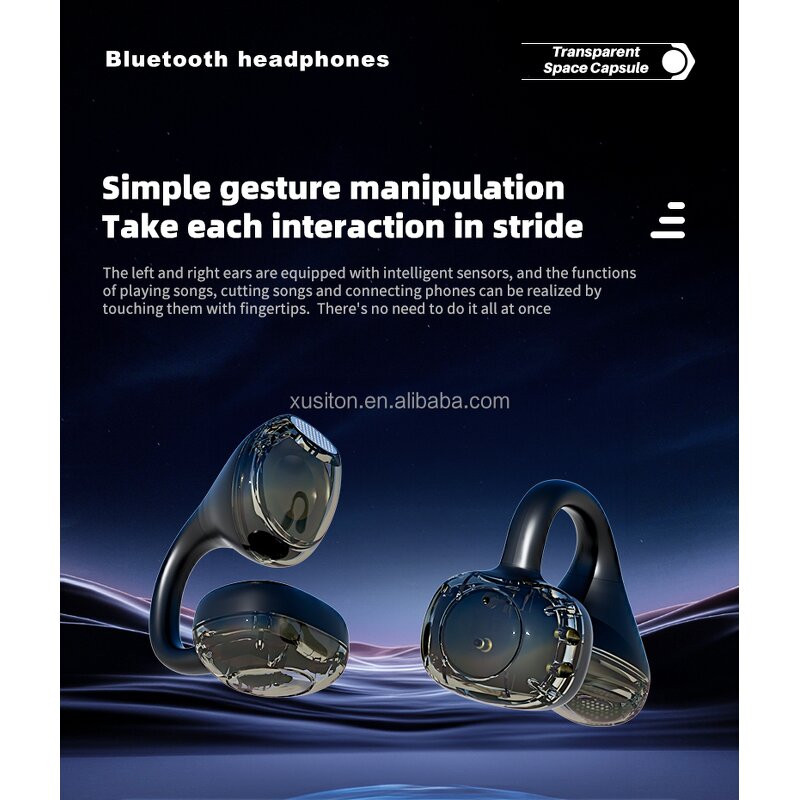 Wireless Earphones - LX-20pro 2025 Ear-hook Screen BT Call Music ACN