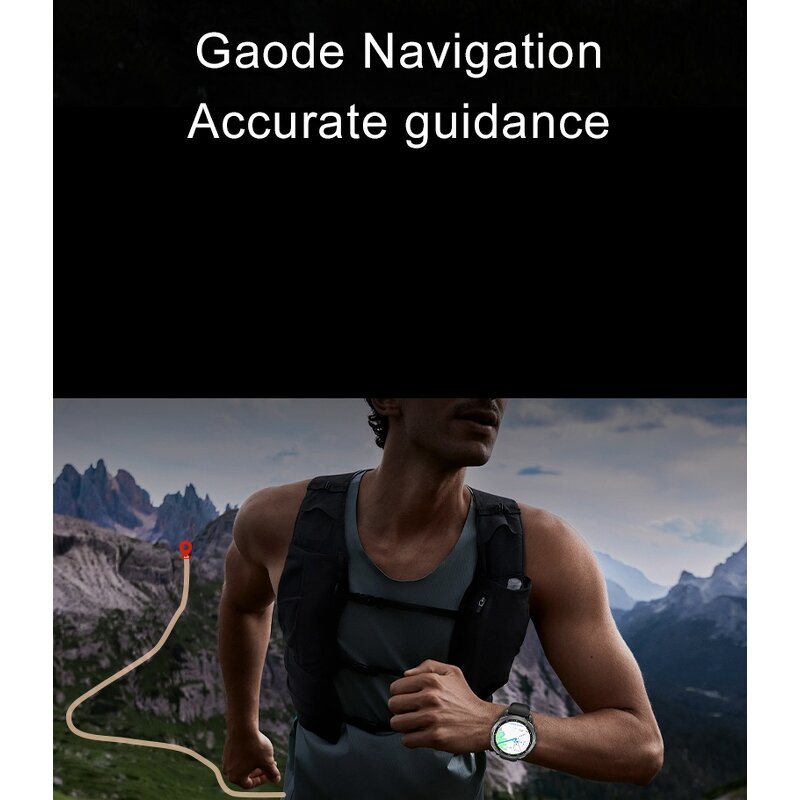 Smartwatch Manufacturer - 2025 Tactix8 Round AI Translate GPTChat Flashlight GPS