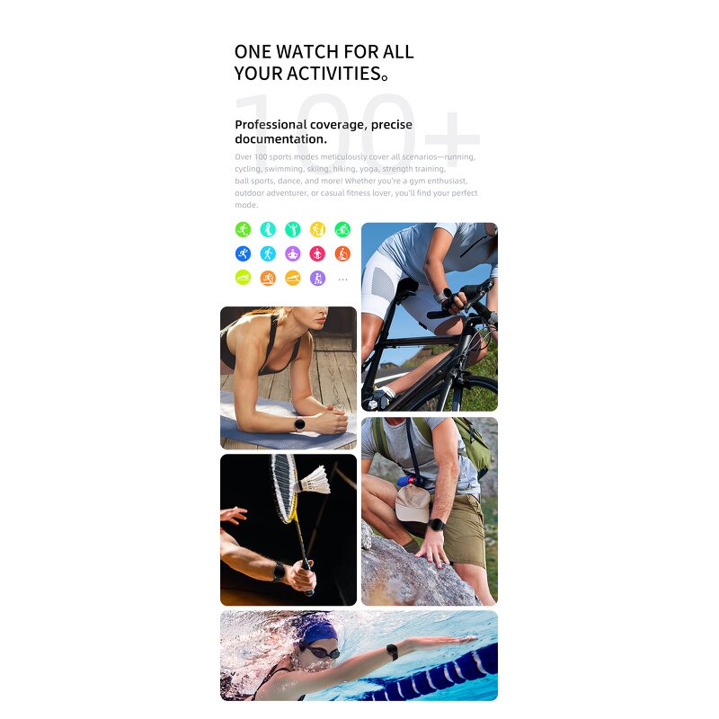 Smart Band Manufacturer - OEM U23 2025-2026 BT Call HR Silicon Multi Exercise Sport