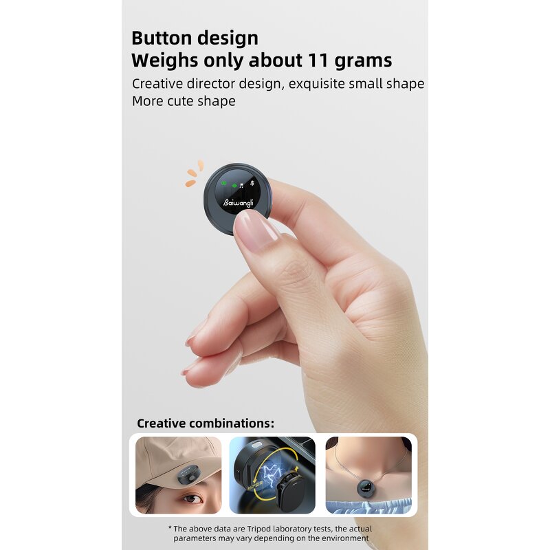 Wireless Mic - SX30 Mini Dual Interface 2.4G Travel Vlog Video Custom