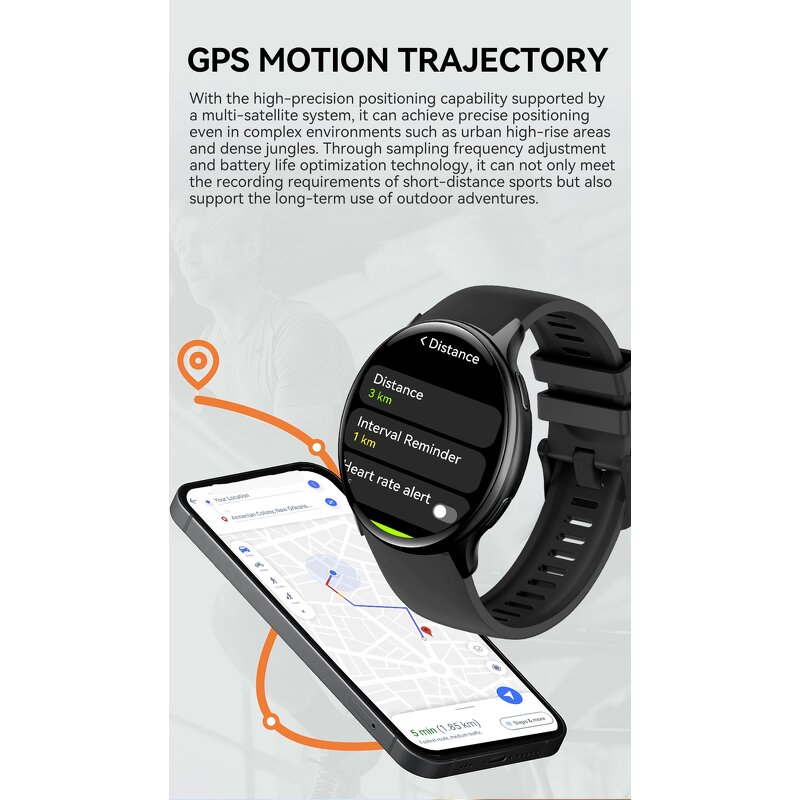 Smart Watch Manufacturer - 2025 VG53 PRO Navigation AMOLED HR BT Music Sport