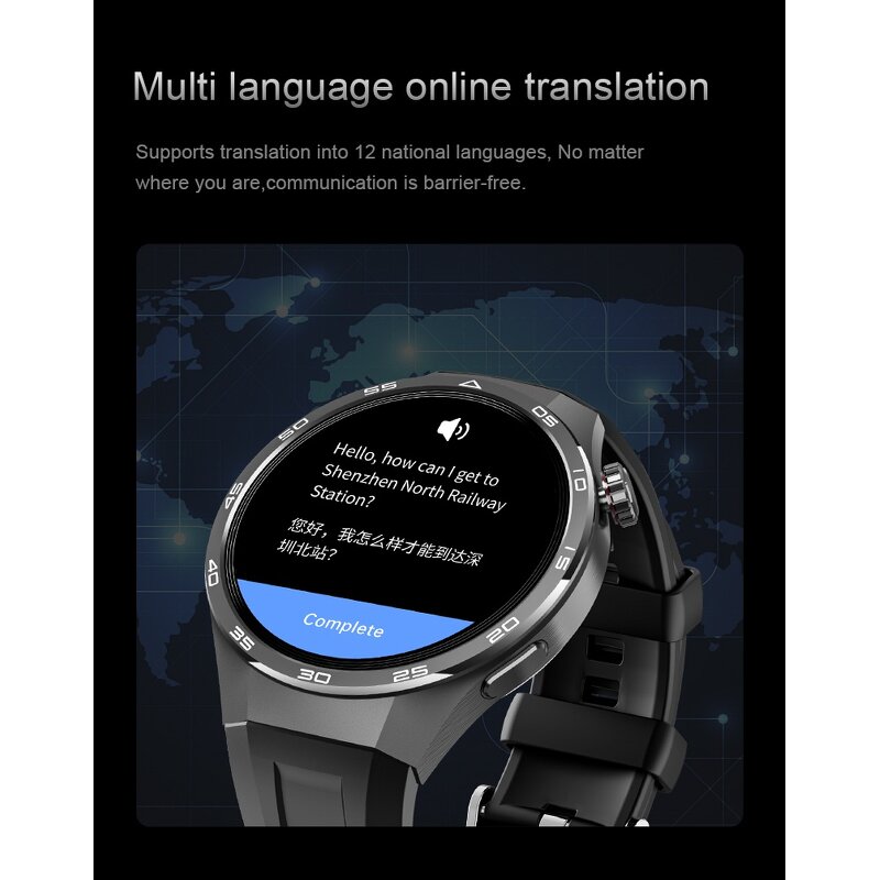 Smartwatch Manufacturer - OEM GM2 Pro 1.53" HD AI Translation BT Calling Fitness