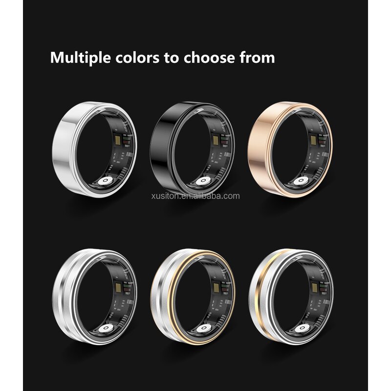 Smart Ring Manufacturer - OEM SR03 2026 Charging Case 5ATM HR Blood Oxygen