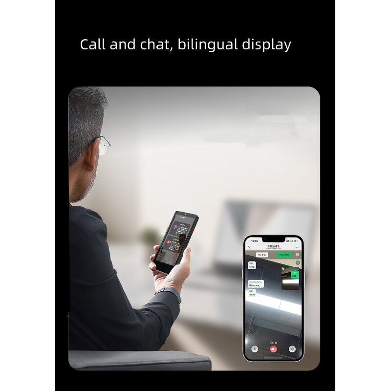 Translator Device - Z7 Portable Two Camera 148 Languages AI Touch Screen