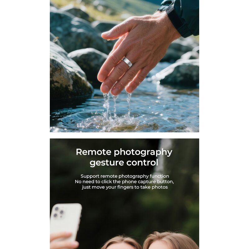 Smart Ring Manufacturer - R100 5ATM Swimming Photo Remote Multi Sport